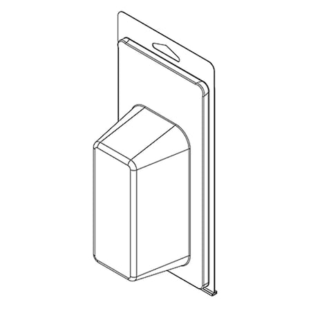 Visipak Thermoform-CLAMSHELL-#292-9.062-4.375-4.688-1.875-2.177-0.020-CLEAR, 250PK 292TF